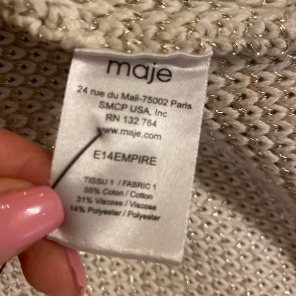 Maje knitted jacket size S - Picture 7 of 7